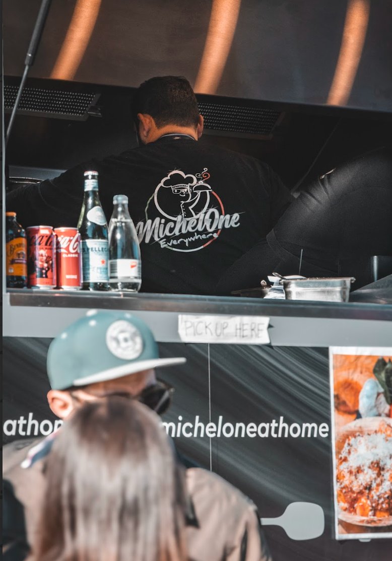 Food truck catering at a corporate event in Sydney