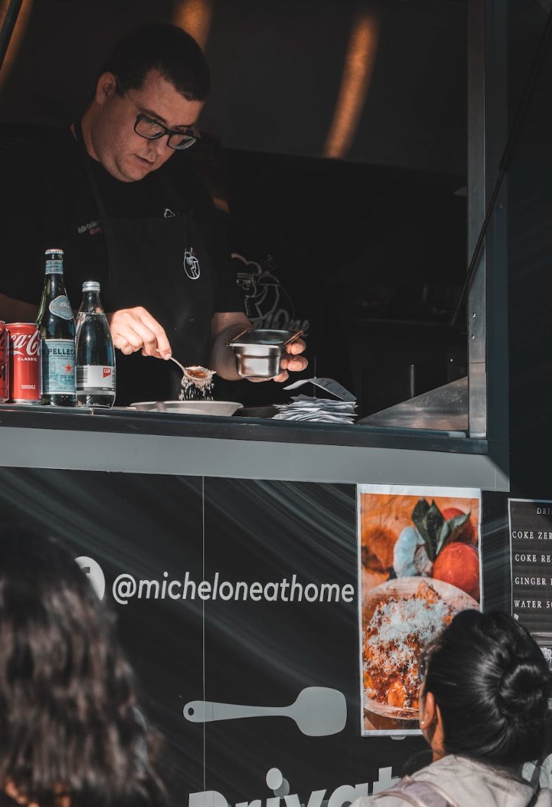 Michelone food truck catering Sydney